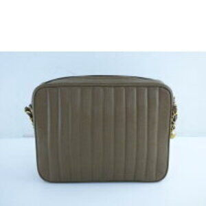 Chanel Shoulder Bag Leather Caviar Chain
